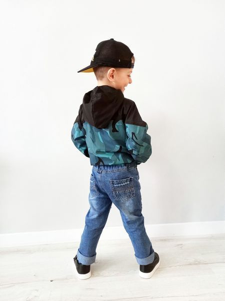 Дитяча вітрівка для хлопчика Kids Fashion 100 см чорний 33678357 фото