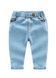 Дитячі джинси для хлопчика WELLKIDS 104 см блакитні 49342080 фото 1