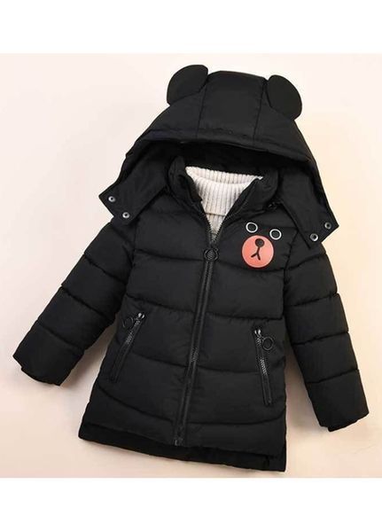 Дитяча куртка для хлопчика JinPin 116 см чорна 56626125 фото