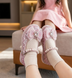 Детские туфли для девочки Mini Moda 26 размер пудровый 95187514 фото 1