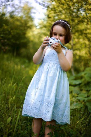 Дитяча сукня для дівчинки Kiddy 92 см блакитна 99963684 фото