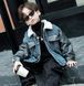 Джинсова куртка для хлопчика Di Sole 122 см синій 96733338 фото 1