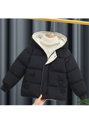 Демисезонная детская куртка для мальчика Piccolo 104 - 110 см черный 59629923 фото