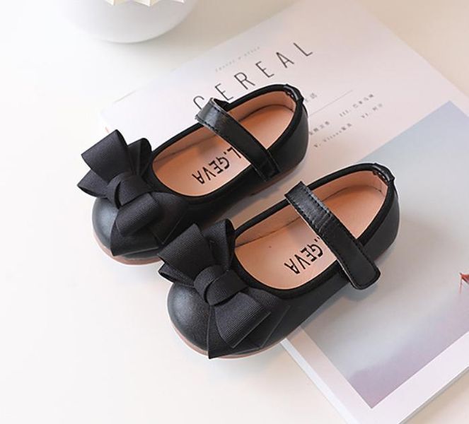 Дитячі туфлі для дівчинки Dolce Infanzia 23 розмір чорний 94911342 фото