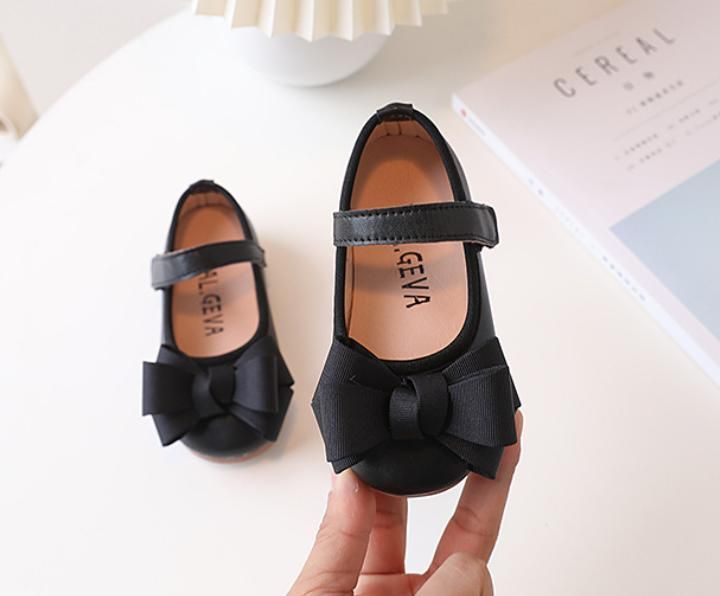 Дитячі туфлі для дівчинки Dolce Infanzia 23 розмір чорний 94911342 фото