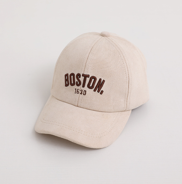 Дитяча бейсболка для дівчинки Boston 56 см бежева 99963733 фото