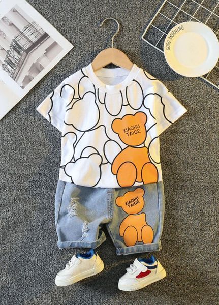 Детский костюм для мальчика Mio Bambino 104 см белый 82487044 фото