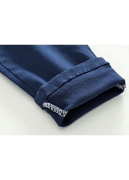 Детские брюки для мальчика WELLKIDS 104 см синие 48584586 фото
