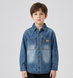 Детская рубашка для мальчика WELLKIDS 110 см синий 89542870 фото 2