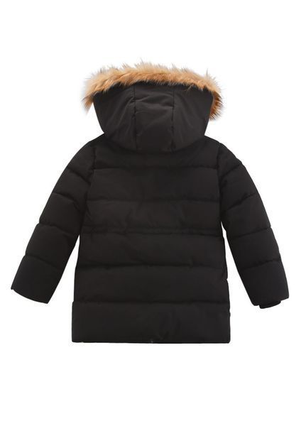 Зимове дитяче пальто для хлопчика Piccoli 140 см чорний 53917869 фото