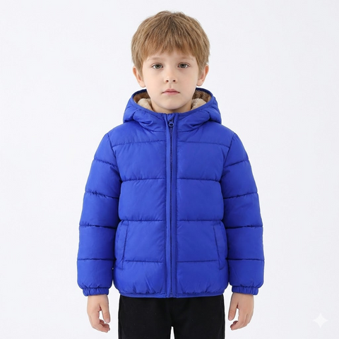 Зимняя детская куртка для мальчика Cuoricini 80 - 86 см синий 57622104 фото