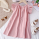 Дитяча сукня для дівчинки Miduo 104 см рожева 99963714 фото 3