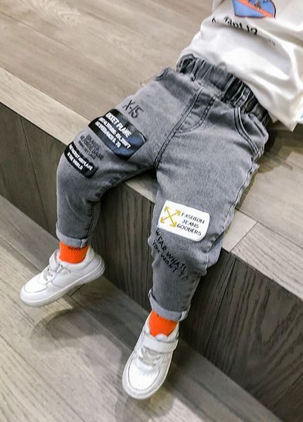 Дитячі джинси для хлопчика WELLKIDS 92 см сірі 59841880 фото