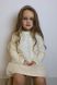 Дитячий комплект кофта, сарафан, сумочка GMK Kids 92 см молочний 60583208 фото 3