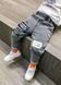 Дитячі джинси для хлопчика WELLKIDS 92 см сірі 59841880 фото 3