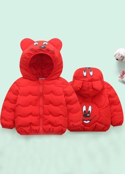 Весняна дитяча куртка для дівчинки Paopao 92 см червоний 59842579 фото