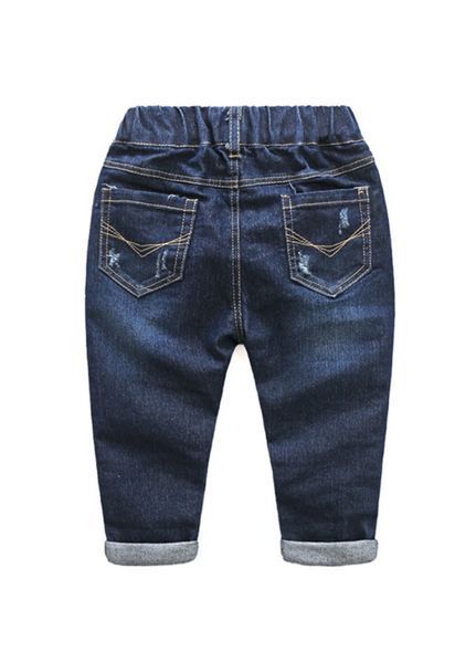 Дитячі джинси для хлопчика Xialebaby 120 см сині 35120677 фото