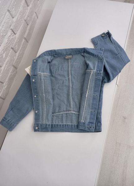 Дитяча куртка для дівчинки Zahrat Fashion 104 см блакитний 14574717 фото