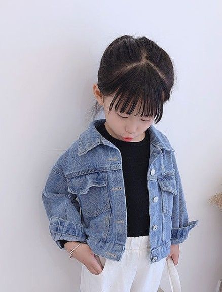 Дитяча куртка для дівчинки Zahrat Fashion 104 см блакитний 14574717 фото