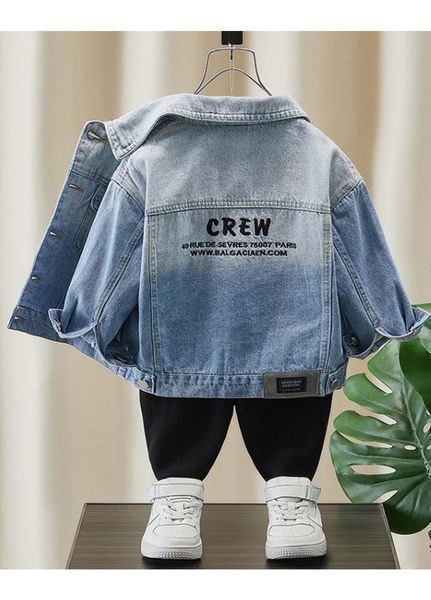 Дитяча куртка для хлопчика J.Crew 116 - 122 см синій 64085820 фото