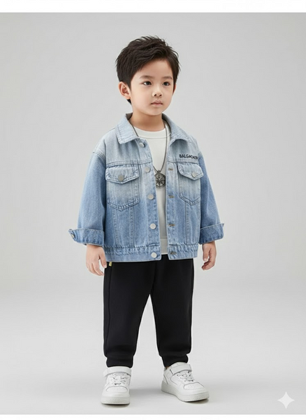 Дитяча куртка для хлопчика J.Crew 116 - 122 см синій 64085820 фото