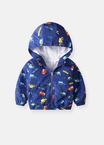 Дитяча вітрівка для хлопчика Fashion Kids 116 см синій 35013249 фото