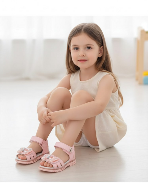 Детские босоножки для девочки BBT Kids 18 размер розовые 64825487 фото