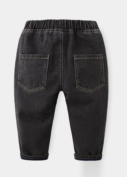 Дитячі джинси для хлопчика WELLKIDS 104 - 110 см чорні 55357324 фото