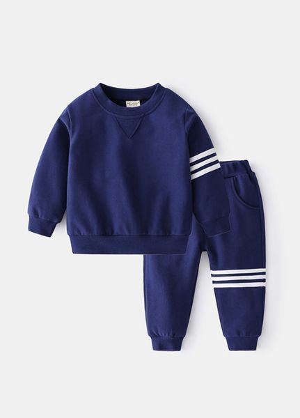 Спортивный детский костюм для мальчика WELLKIDS 104 см синий 48581911 фото